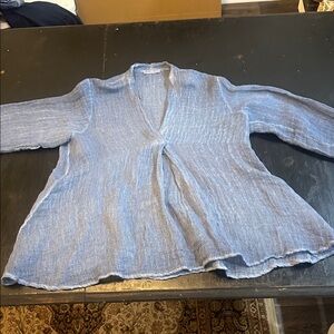 CobbleStone Linen Top Made in Italy One size fits all